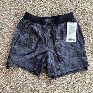 Brand new, never worn. Medium 5’ lululemon shorts - mens